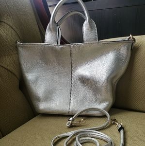 Banana Republic Mini Leather Tote Crossbody